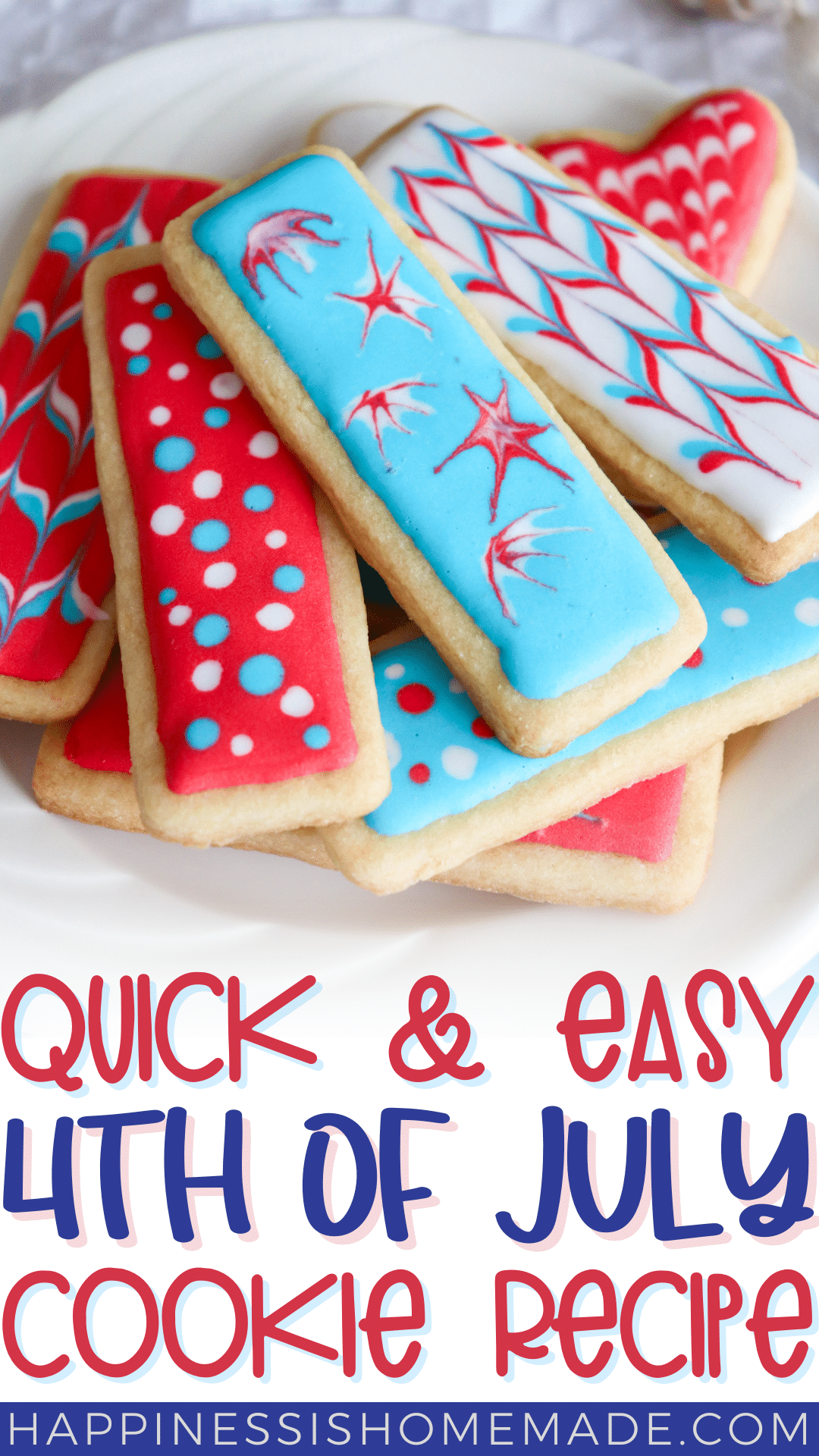 Quick and Easy 4th of July Cookie Recipe