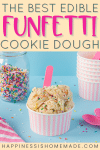 The best edible funfetti cookie dough pin