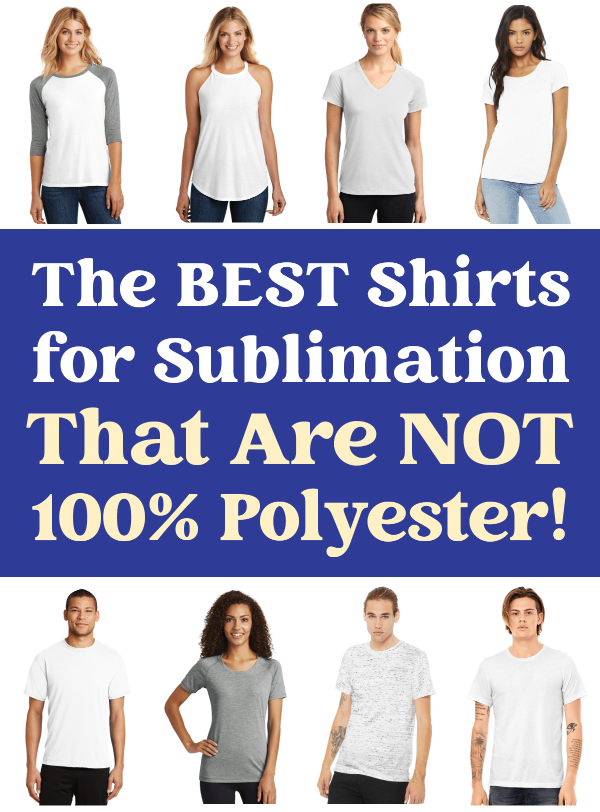 T-Shirts Sublimation on Poly Blend