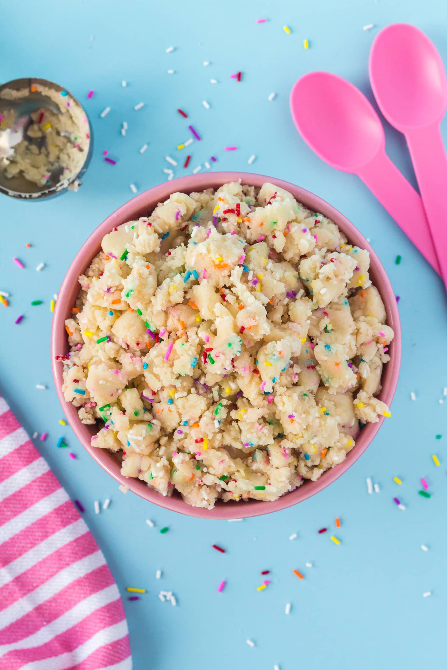 Funfetti Edible Cookie Dough Recipe