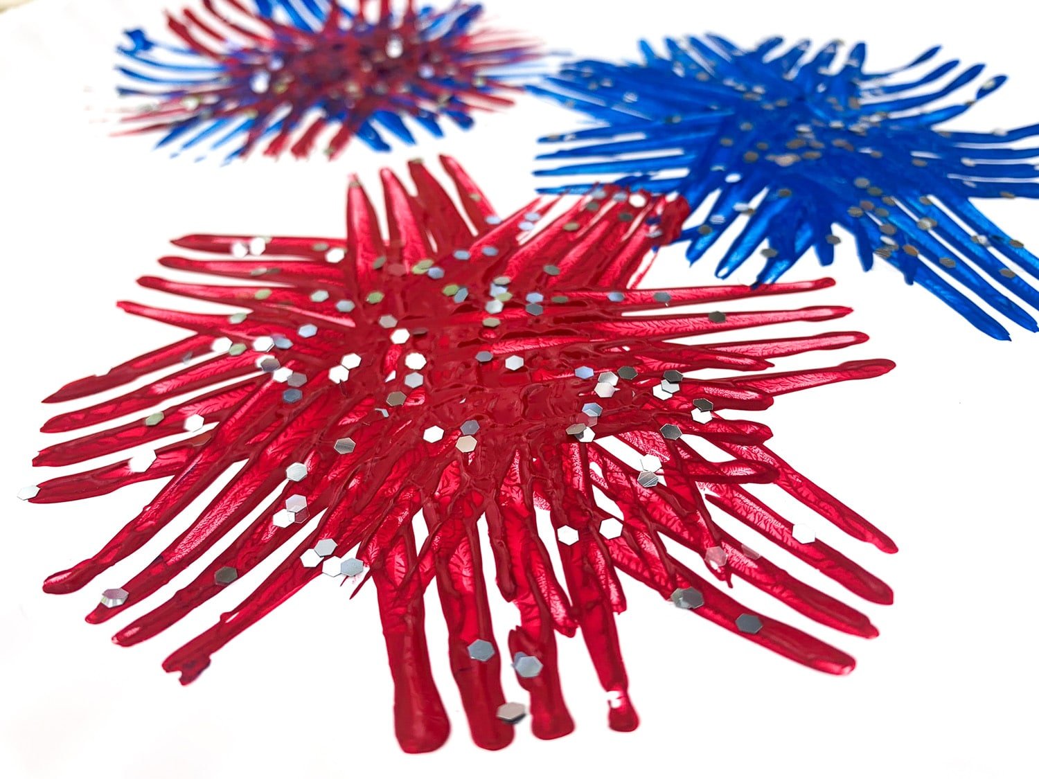 easy firework craft for kids