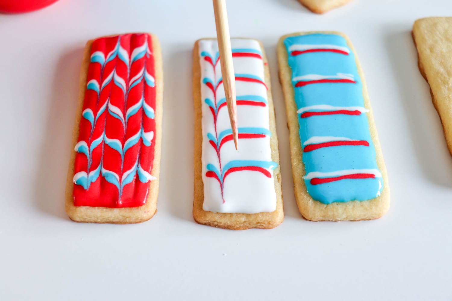 tooth pick decorating fourth of july dessert recipe