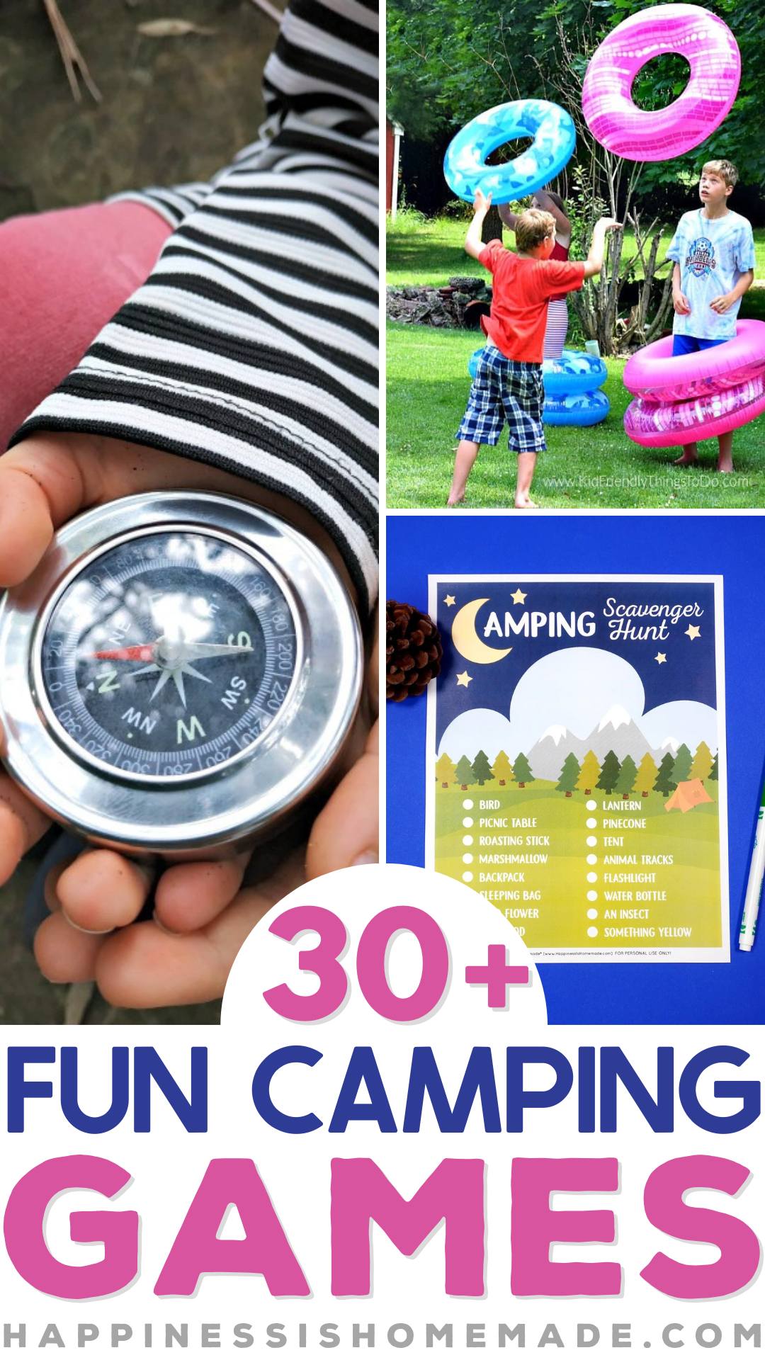 30+ Fun Camping Games