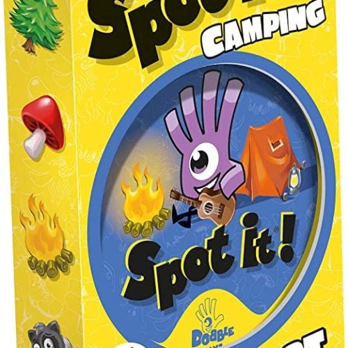 Spot it camping edition card game