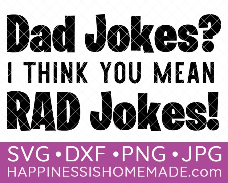 dad jokes funny svg files