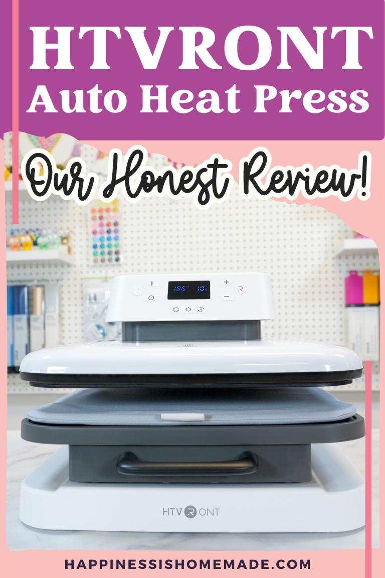 HTVRONT Auto Heat Press Review + Setup
