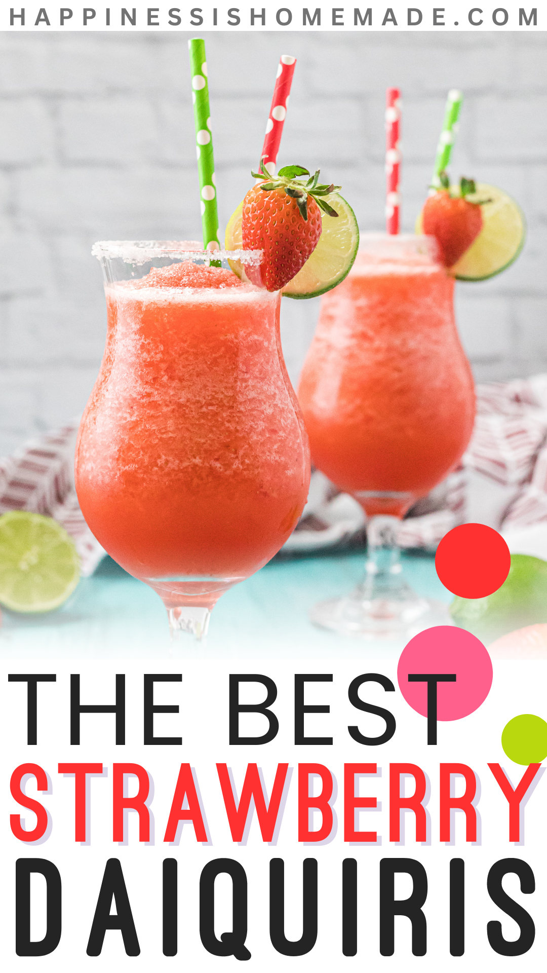 The best strawberry daiquiris