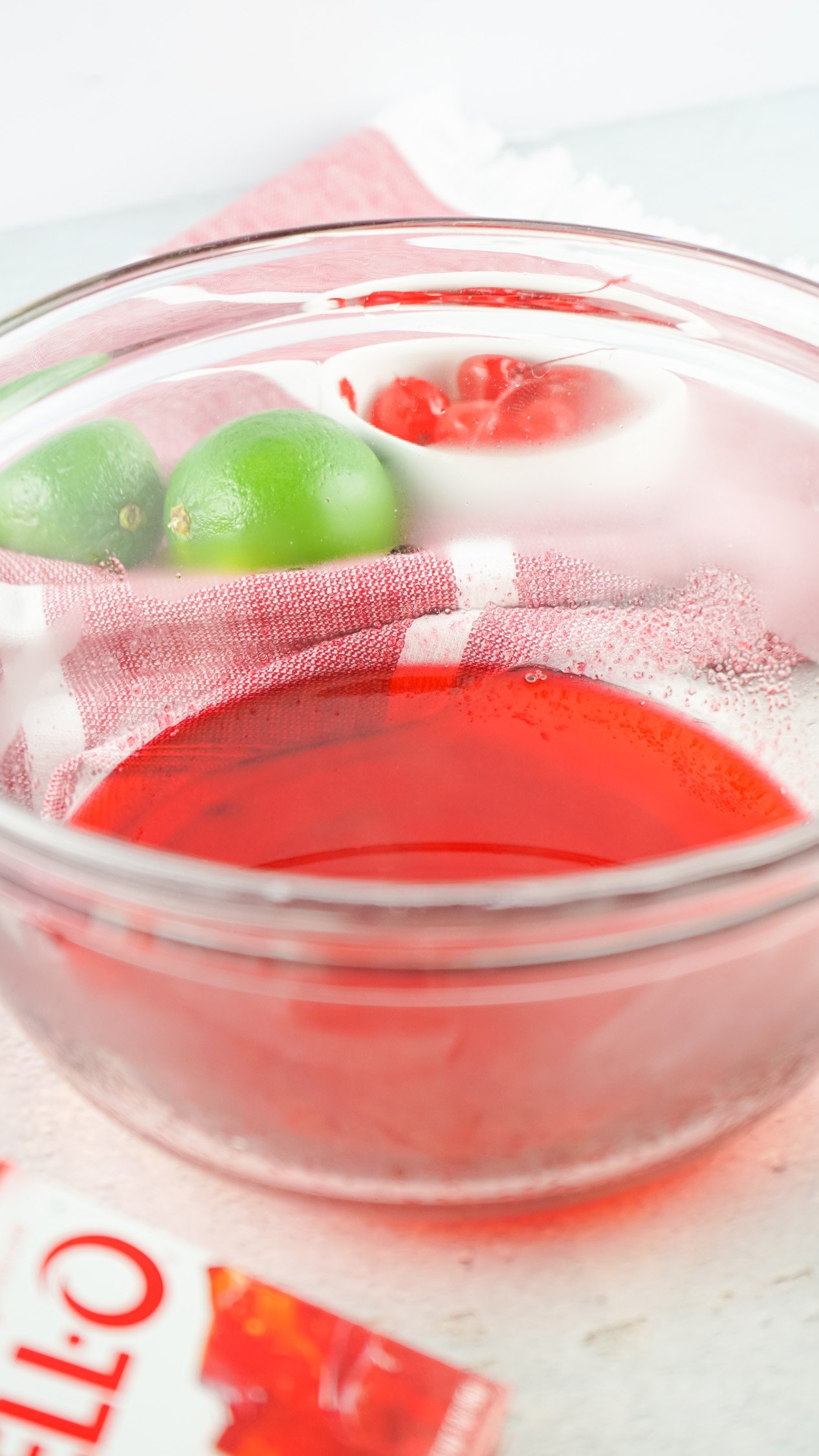 jello recipe hardened from fridge