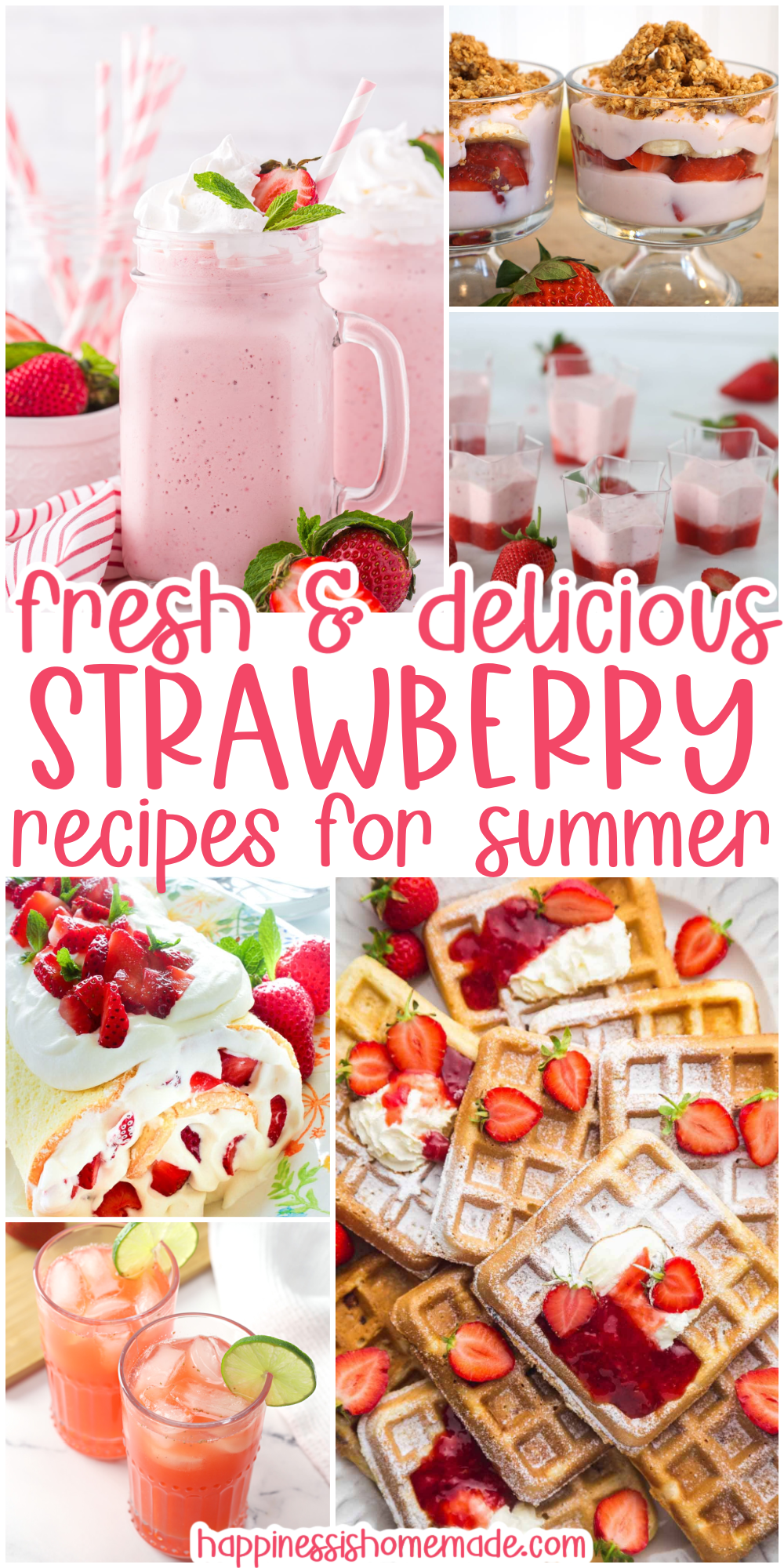 fresh and delicious strawberry recipes for summer 