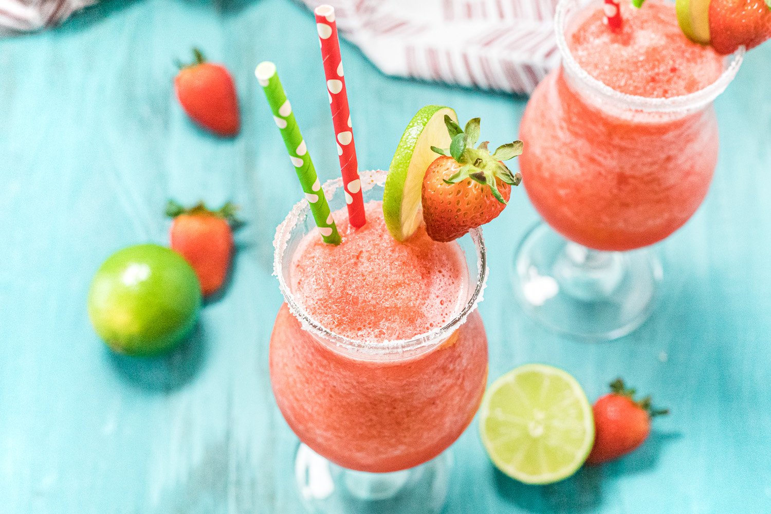 strawberry rum daiquiri