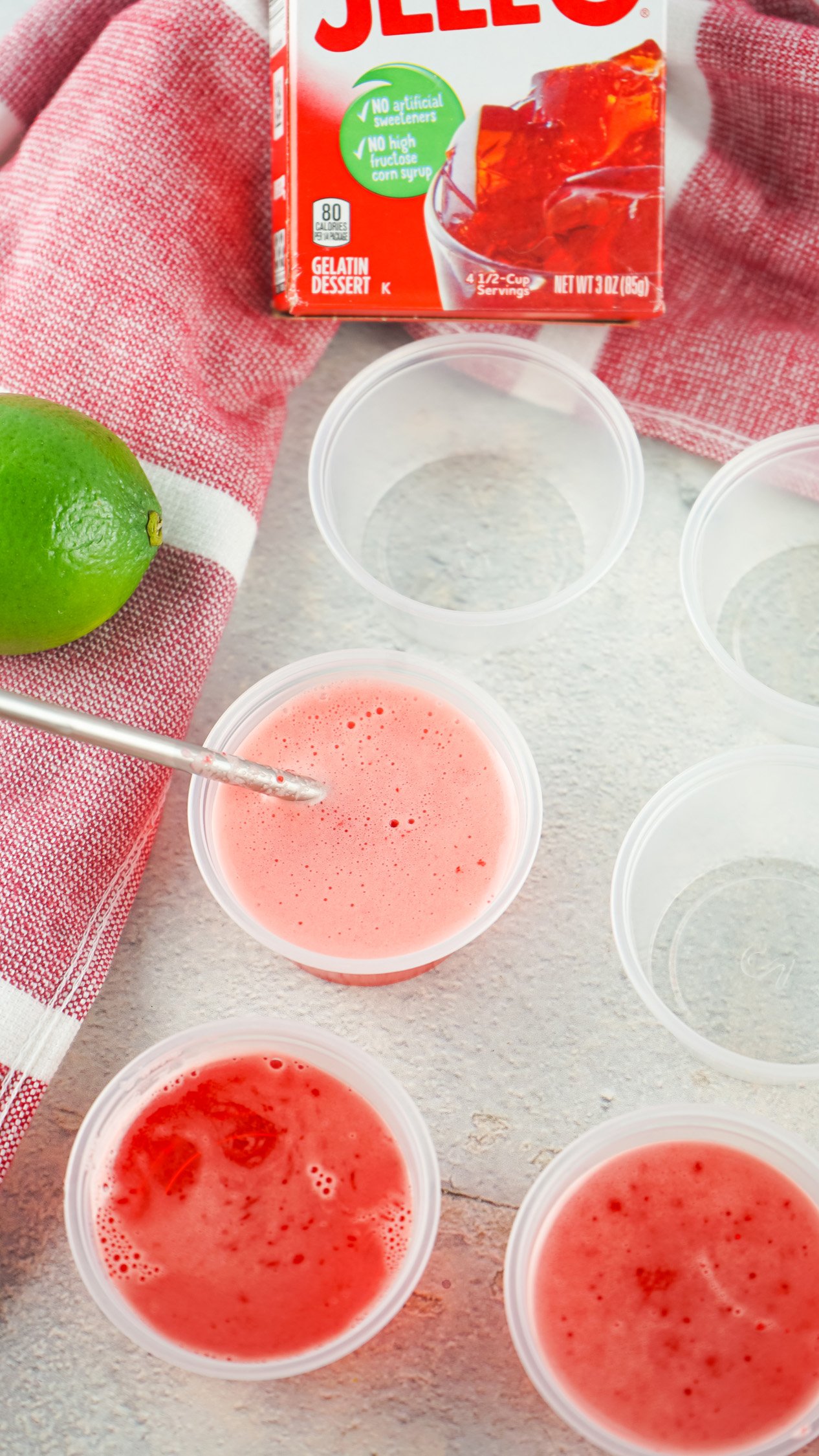 stirring up the best jello recipe ever