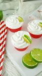 cream topped jello shots
