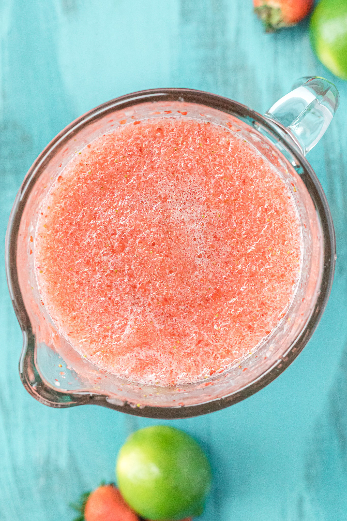 blended strawberry daiquiri mix