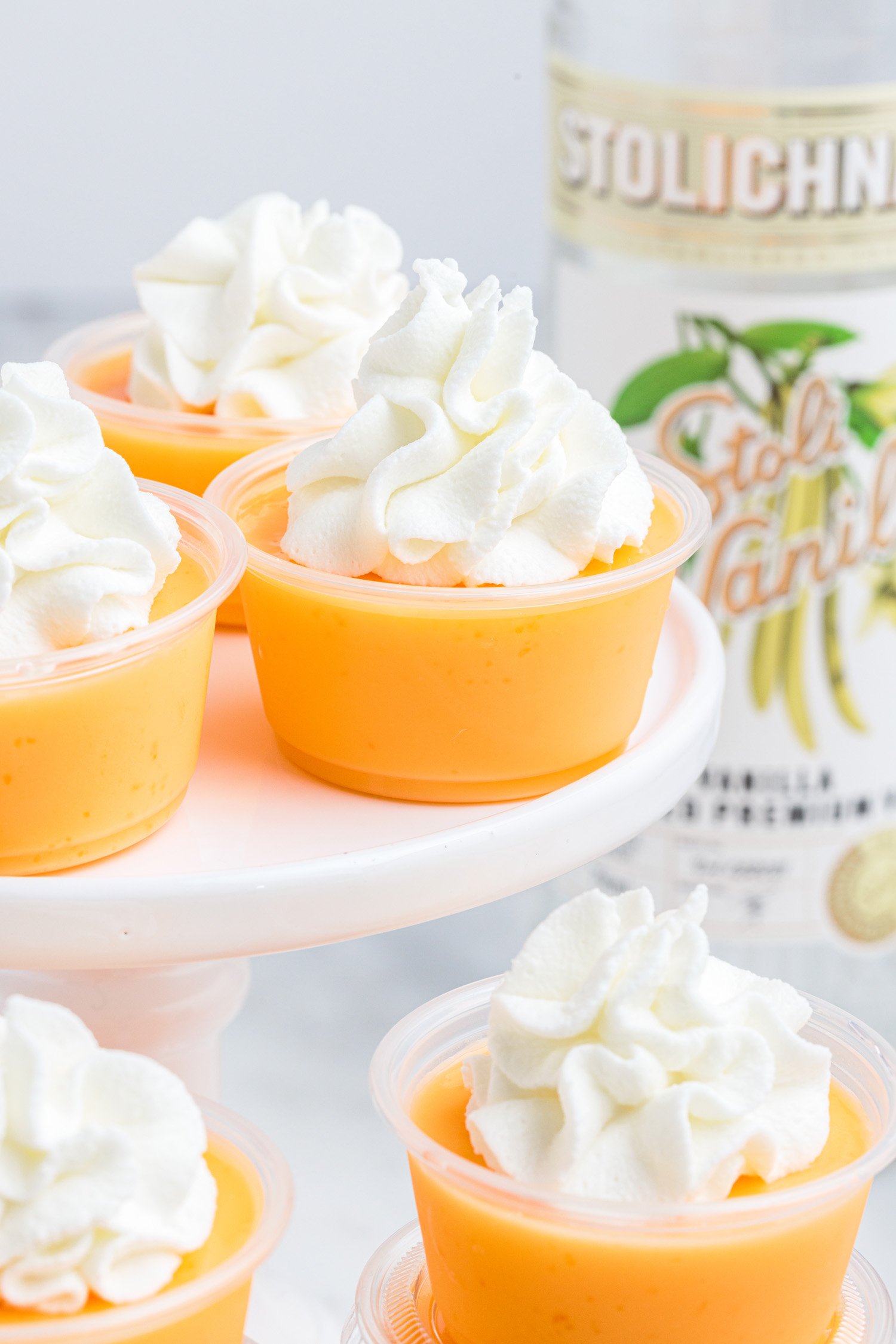 Creamsicle Jello Shots