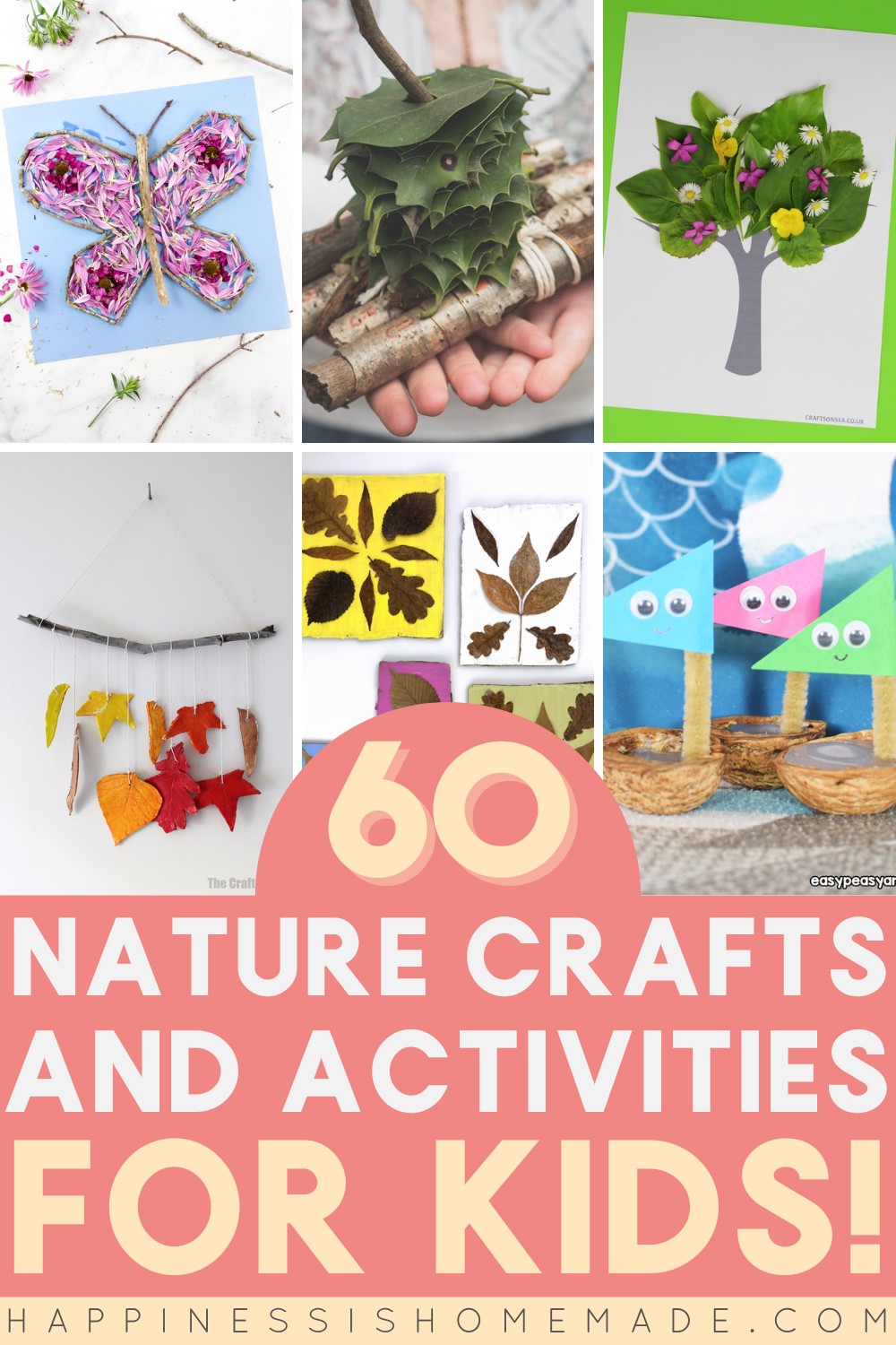 60 nature craft ideas for kids