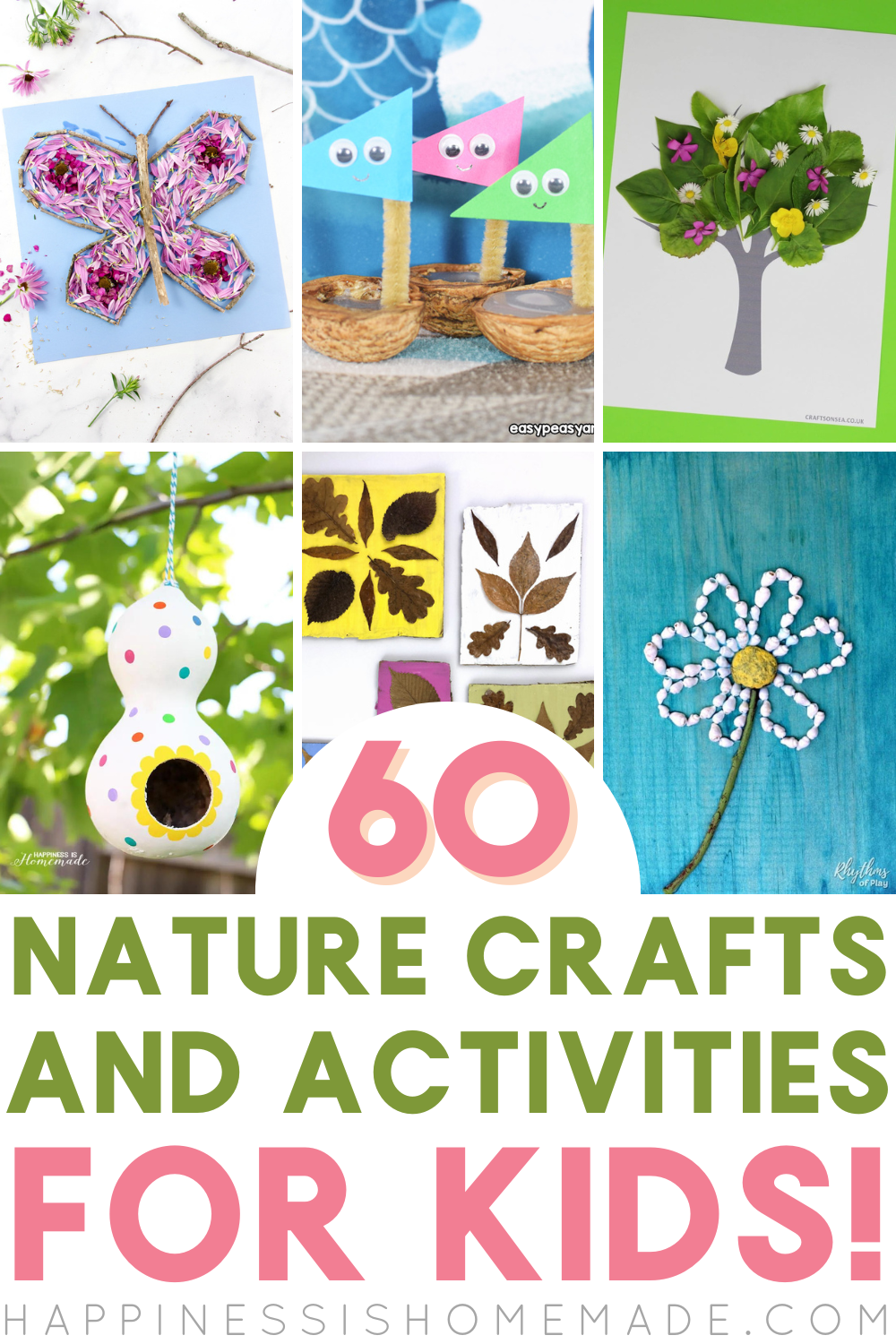 NATURE Arts and Crafts KIDS Nature Art Printables Nature Art Digital  Download Nature Craft Printable Nature Crafts for Kids 