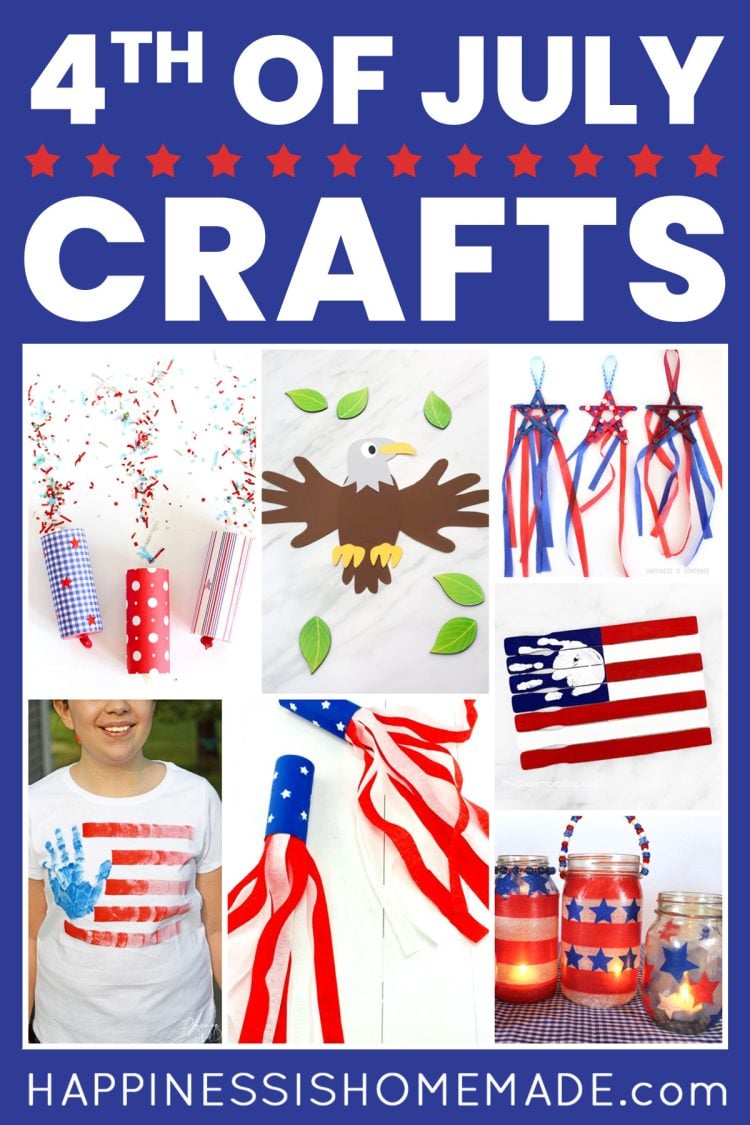 4th of july kids crafts pin graphic