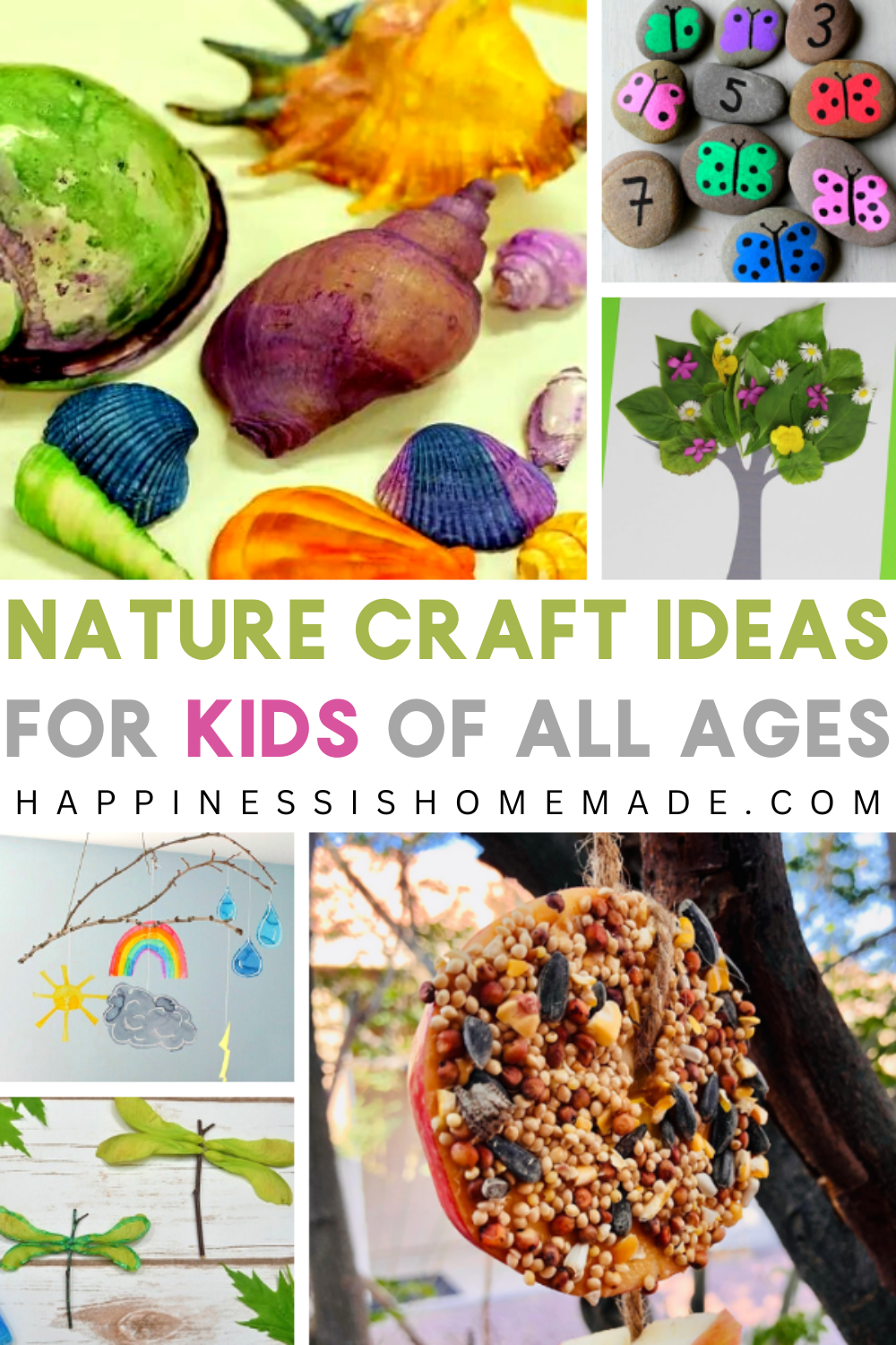 nature craft ideas for kids of all ages