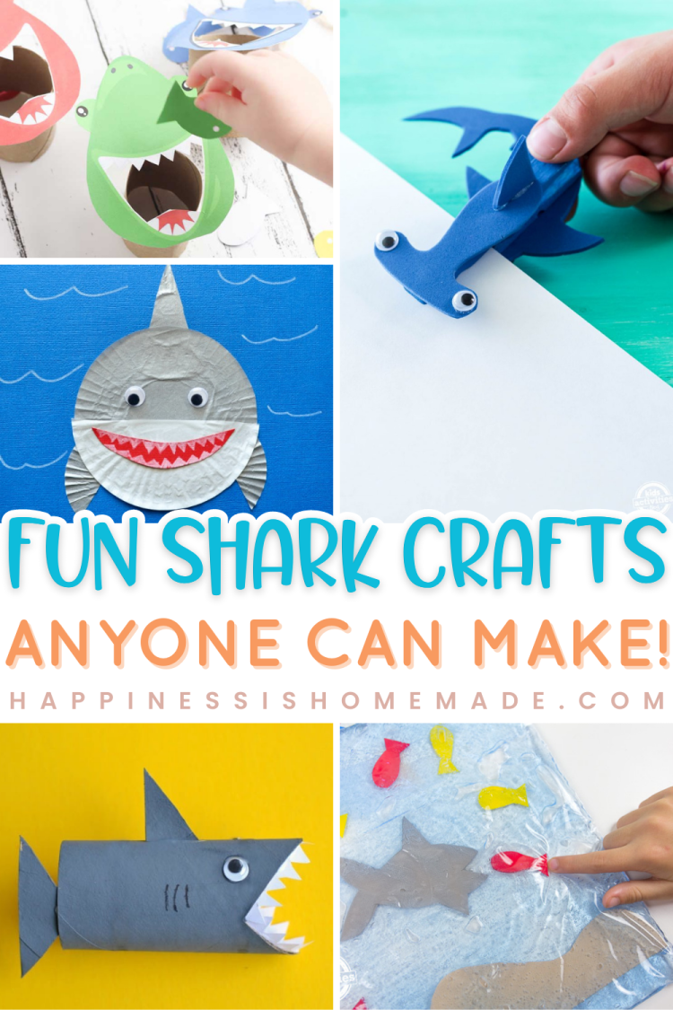 Fun Shark Crafts Anyone Can Make!