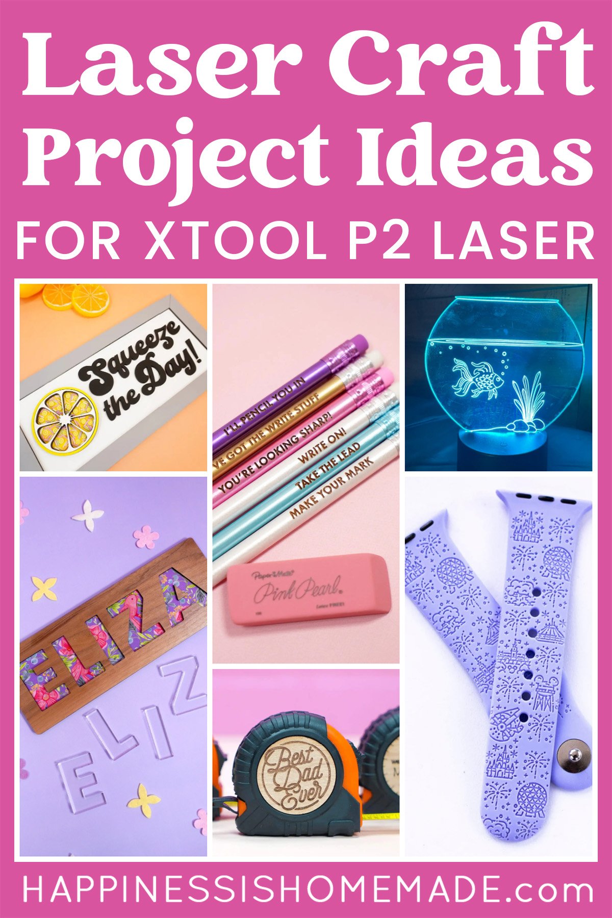 25+ Laser Craft Project Ideas for xTool P2