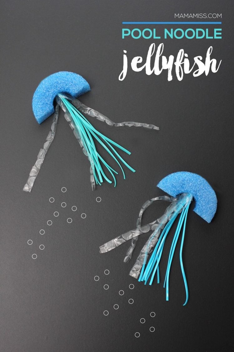 pool noodle jellyfish craft