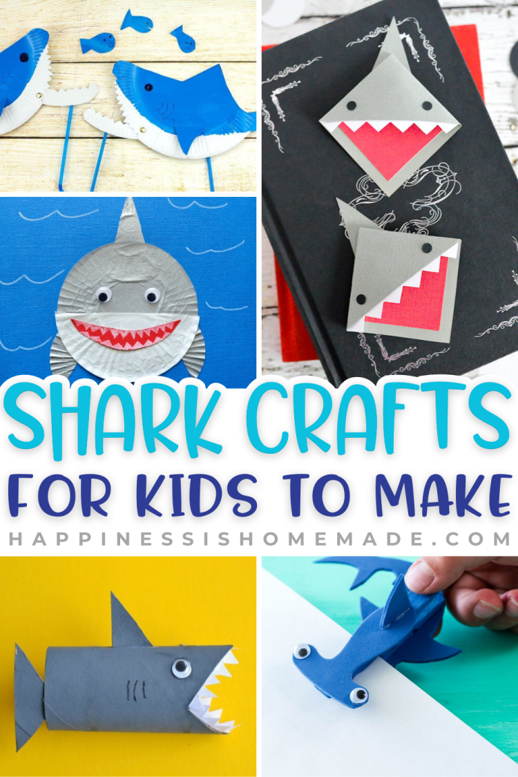 Shark Crafts for Kids to Make