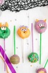 decorated monster cake pops