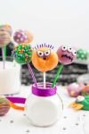 cute Halloween themed cake pops