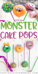 Monster cake pops