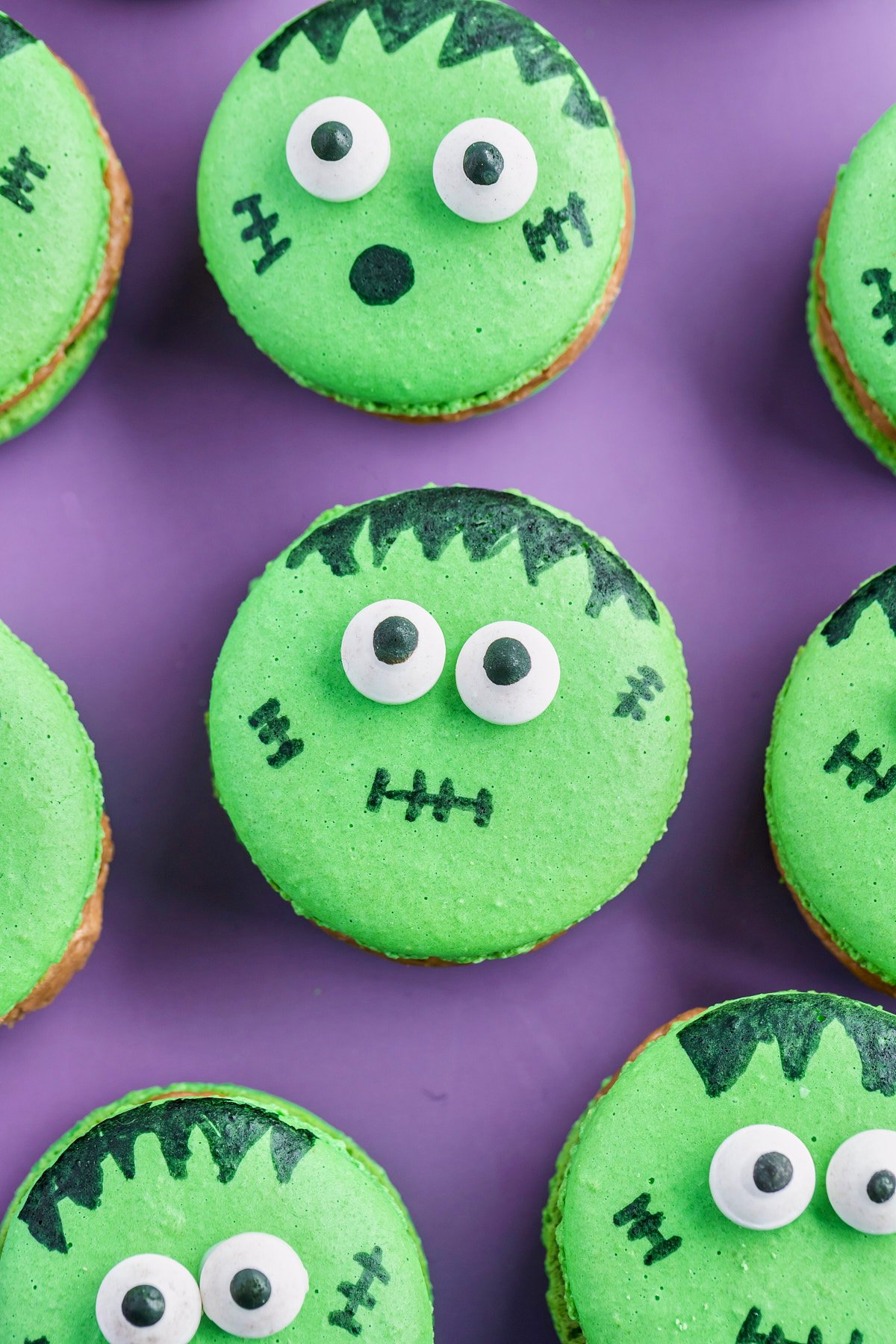 diy macarons for halloween parties