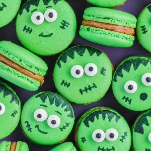 adorable halloween monster cookies