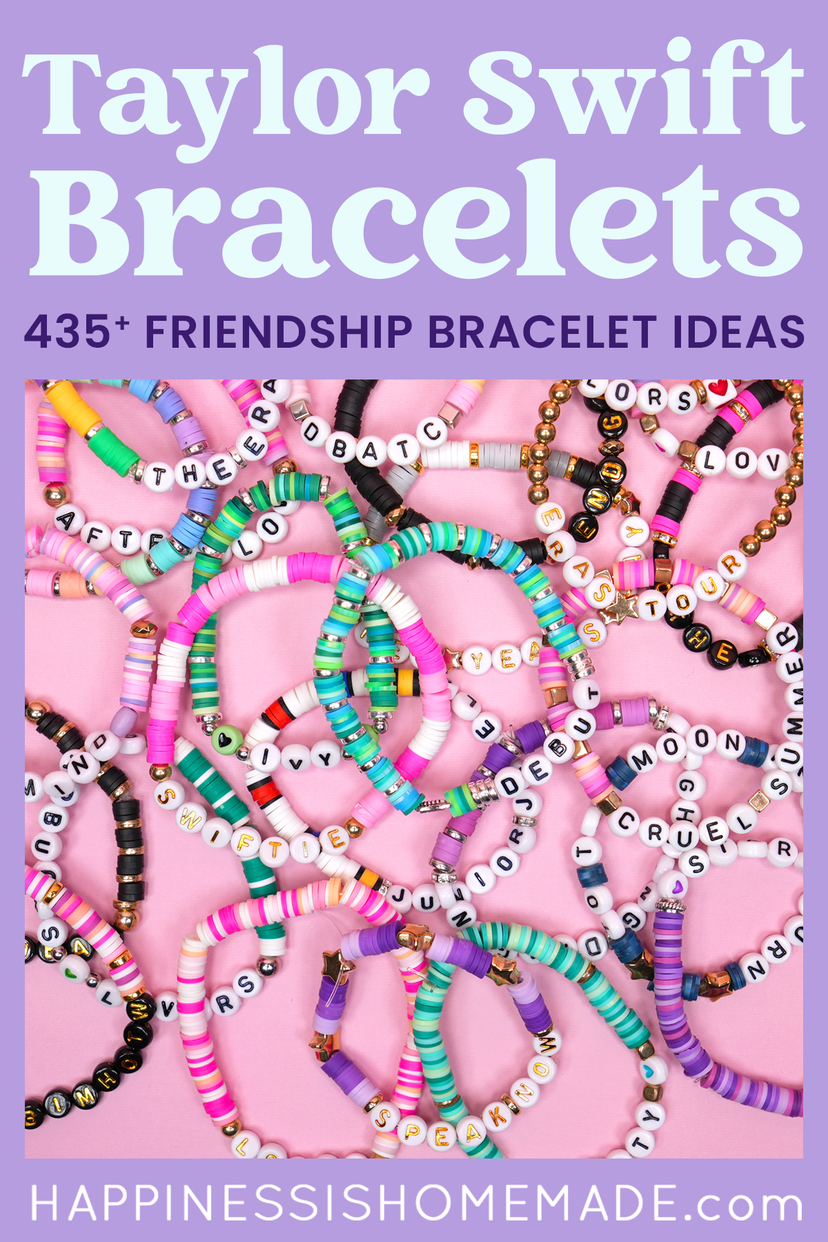 DIY Friendship Bracelets Supplies for the Taylor Swift Eras Tour Project