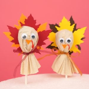 funny turkey pops that kids can make