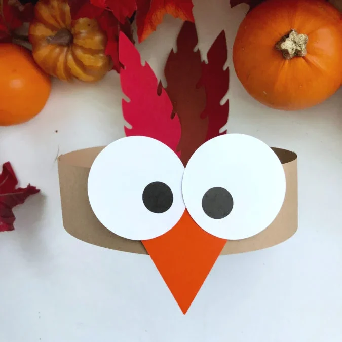 turkey paper head bands