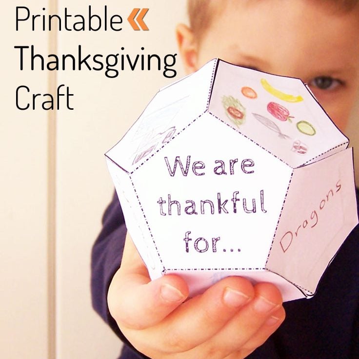 printable thanksgiving craft 