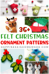 35+ Felt Christmas Ornament Patterns