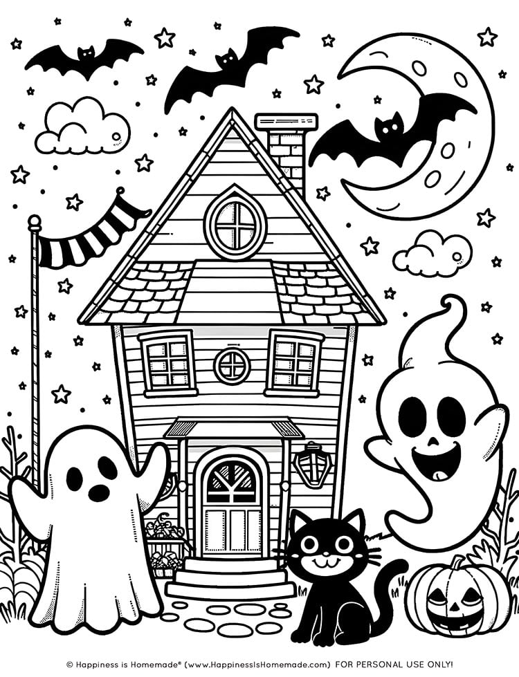 Free Halloween Coloring Pages for Kids - Khan Academy Blog