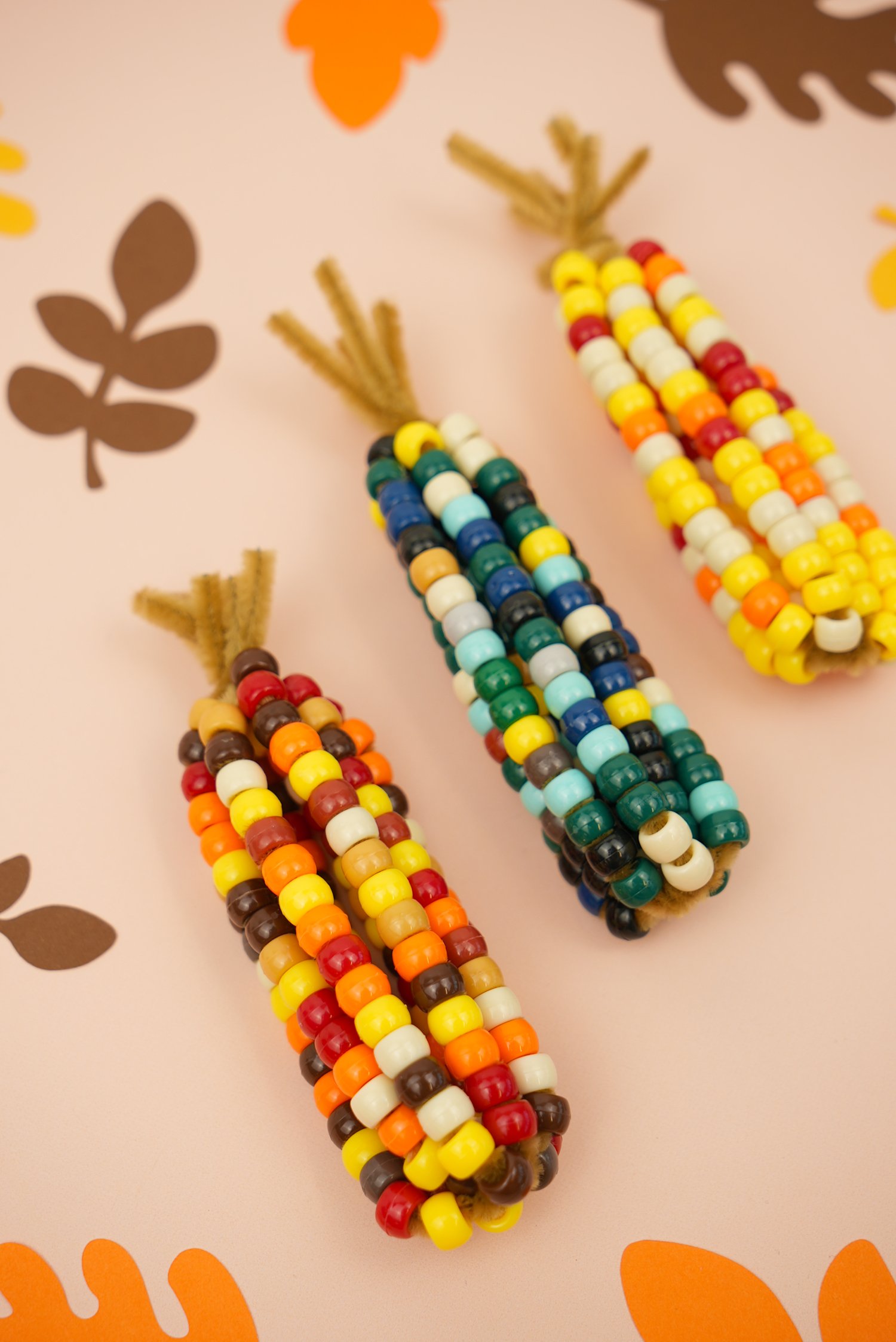 bright and festive corn craft for kids