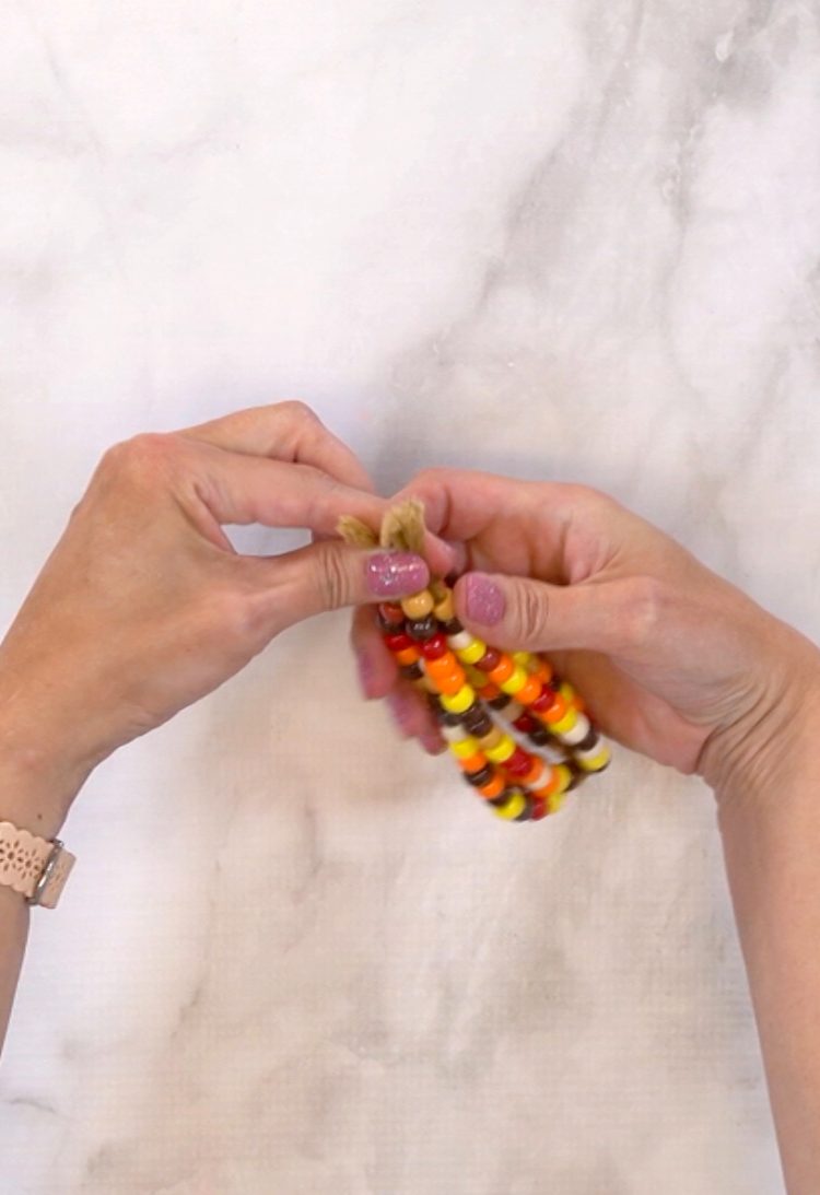 Beaded Corn Craft Happiness is Homemade