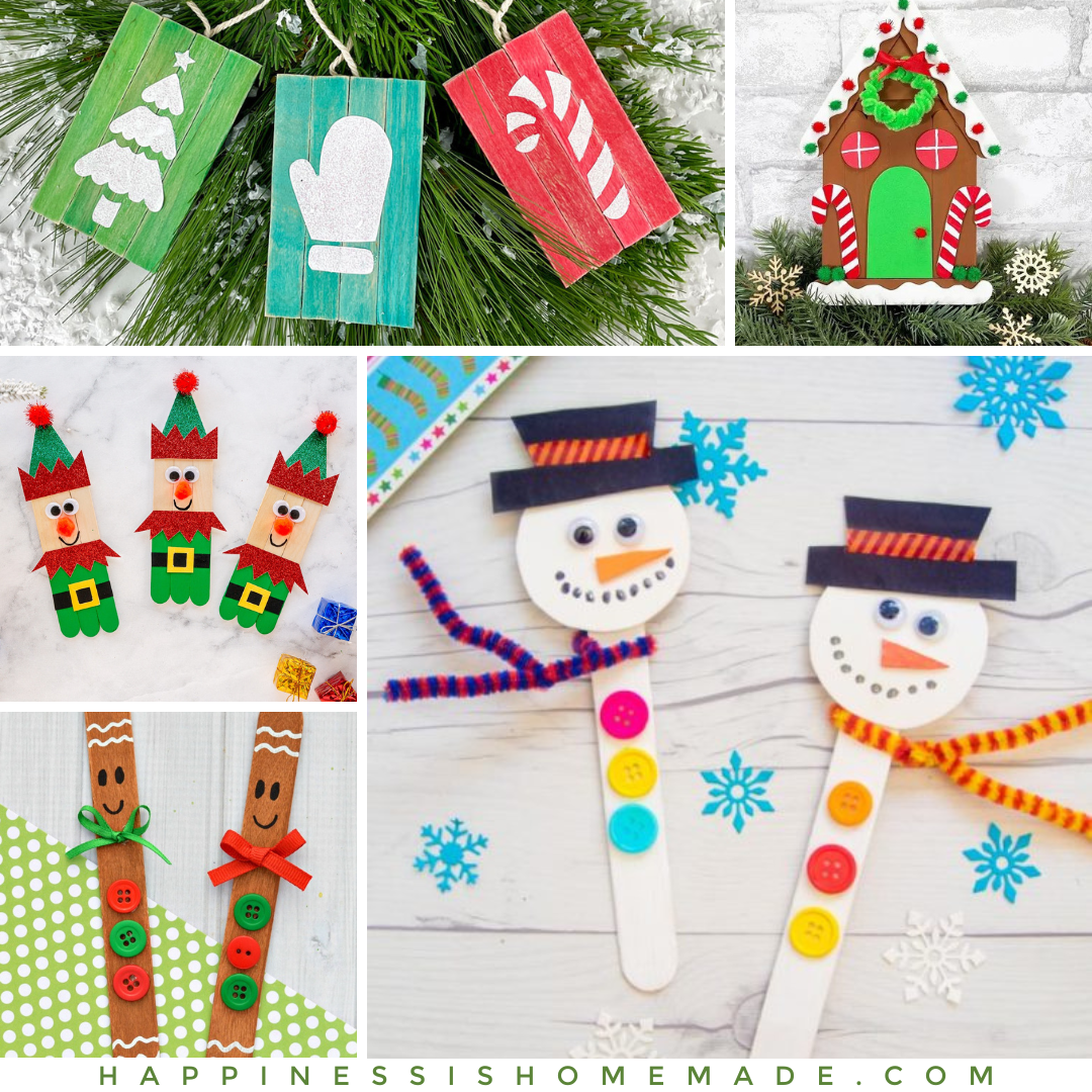 50+ Christmas Crafts for Kids and Adults