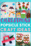 Christmas Popsicle Stick Craft Ideas