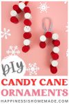 DIY Candy Cane Ornaments