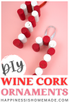 DIY Wine Cork Ornaments