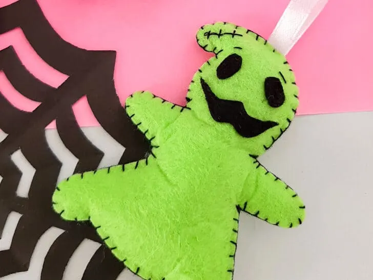 oogie boogie plush ornament