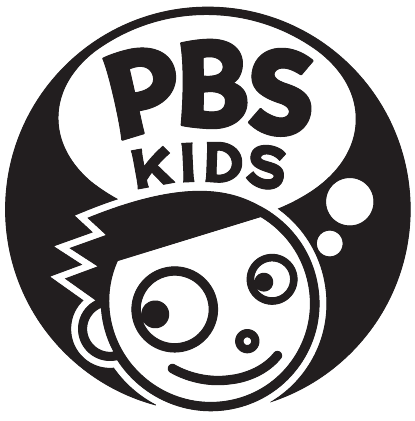 PBS Kids logo - black on white background