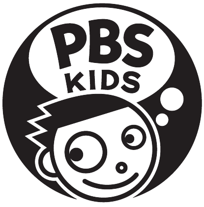 PBS Kids logo - black on white background