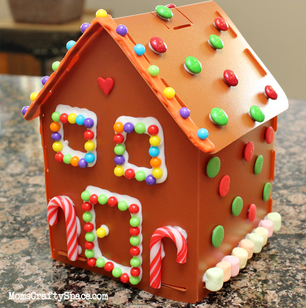 pretty finished classic cottage gingerbread house for kids 