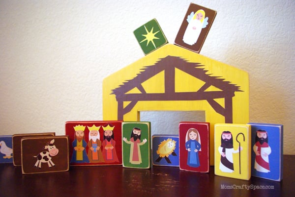 cute nativity set for christmas 