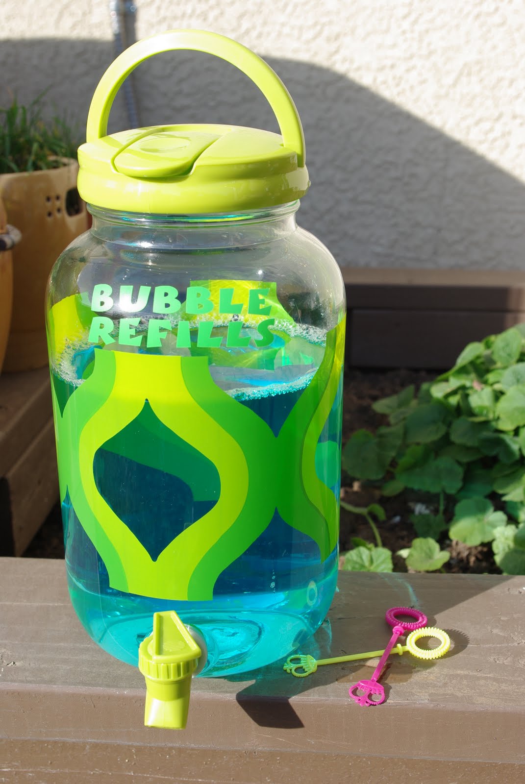 Bubble Refill Station Happiness is Homemade