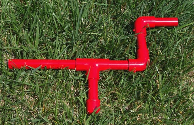 marshmallow shooter made from pipes 